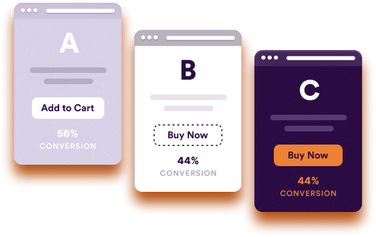 Create as many variations of your funnel pages as you want and identify the one that works.