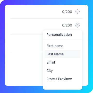 Personalize Email Campaign With Mail Mint
